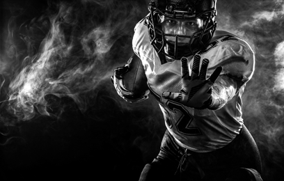 football-black-white
